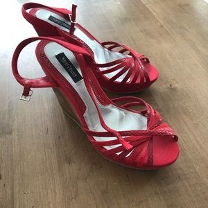 4-1/2” Wedge White House Black Market Heels